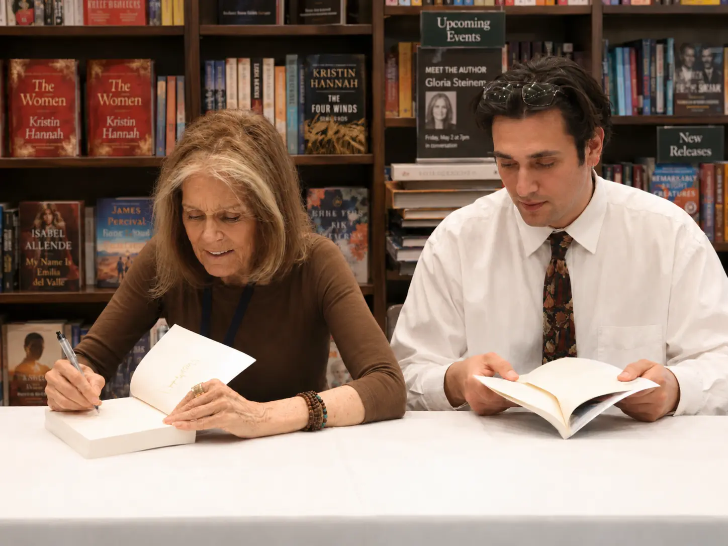 Six Hours Next to Gloria Steinem